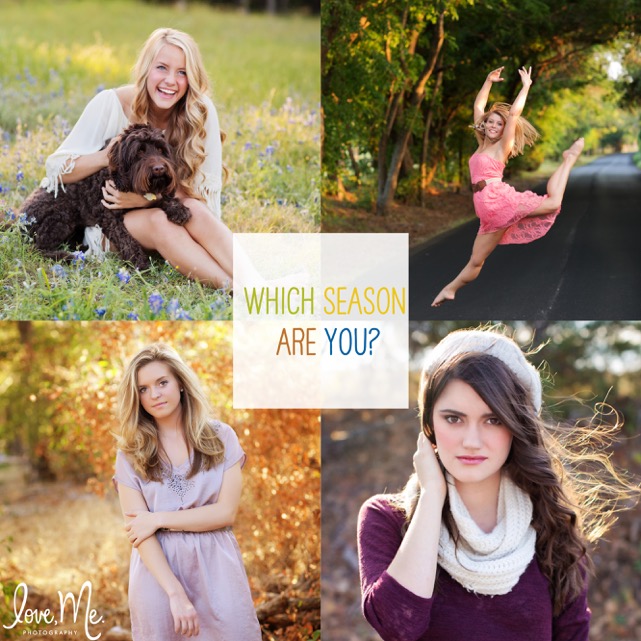 Which Season is Right for Your Senior Portraits? Take the Quiz!