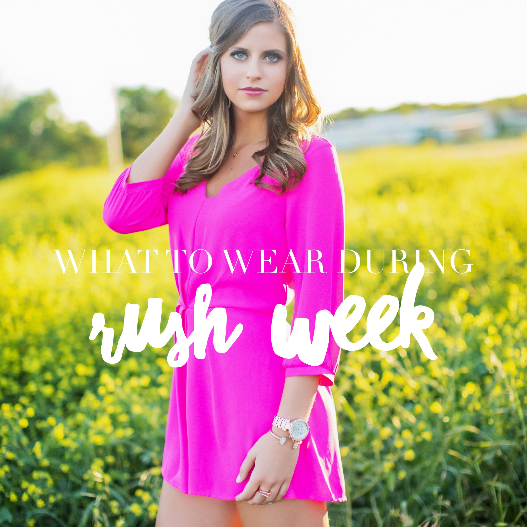 What to Wear During Sorority Rush Week