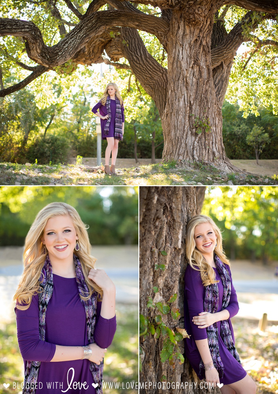 Fall senior portrait session by Dallas-Fort Worth senior photographer Love, Me Photography