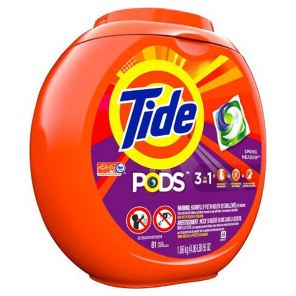 Laundry detergent pods